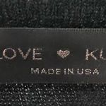 Black and pink long print sleeves sweater dress with pockets size medium Photo 8