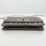 Kate Spade Sedgewick Place Quilted Metallic Gray Bag Photo 1