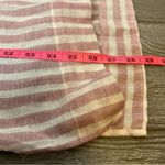 Rails  Morgan Rose Stripe Linen shirt sz M Photo 3