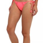 Seafolly NWT Goddess Side Tie Bikini Bottoms Size 10(US) Red Hot Photo 2