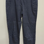 Donna Ricco  Blue & White Slacks Size 10 Photo 0