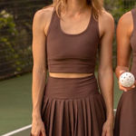 Recess Merrit Dress Espresso Brown | M Size M Photo 0