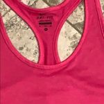 Nike Dri-fit Women's Pink Performance Athletic Tank Top XL Photo 2