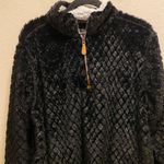 Simply Southern  Fuzzy Soft Teddy Bear Quarter-Zip Pullover. Photo 2
