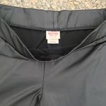 Merona L Metallic black leggings Photo 6