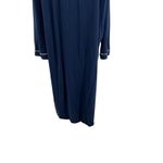La Ligne Bonne Nuit Shirt Dress‎ Pajama Nightgown Long Sleeve Blue Size Small Photo 8