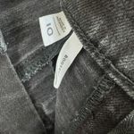 Loft  Black Cotton Mid Rise Bootcut Jeans Size 10 Photo 4