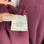 Kendall + Kylie Burgundy Tie Front Open Back Romper Jumpsuit Shorts Size Small Photo 11