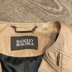 Badgley Mischka Bagley Mishka leather Moto jacket Photo 2
