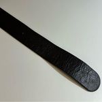 Chico's Chico’s Embellished Oval Buckle Brown Leather Belt Size M Photo 5