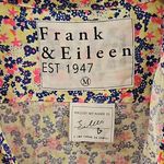 Frank & Eileen 💕💕 Eileen Neon Floral Button Down Shirt Blouse Medium M NWOT Photo 12