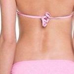 Lilly Pulitzer  Sandi String Pretty Pink Polka Dot Bikini Top Size XS Photo 1