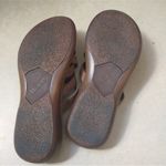 Born Woven Cross Strap Brown Sandals Size 8 Euro 39 Photo 3
