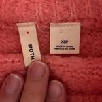 Anthropologie moth coral sweater Photo 5