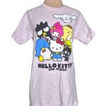 Hello Kitty  and Friends Sanrio Pink Short Sleeve Graphic T-Shirt Size Small Photo 0