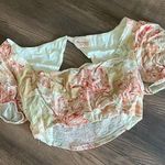 Showpo  floral backless crop top Photo 0