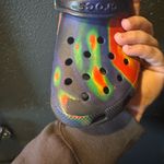 Crocs Women’s Tie-Dye Sandals Size 5 Photo 8