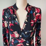 Tanya Taylor | 100% Silk Floral Poppy Tulip Print Dress Sz 4 Photo 2