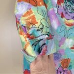 Investments Petites Colorful Linen Blend 3/4 Sleeve Jacket Blazer 12P Photo 4