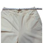 Soft Surroundings Women’s Straight Leg Gauze Pull On Pants Cream sz Small Photo 6