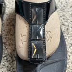 FitFlop  Walkstar Jeweled Sandals Size 9 Black Toe Post Thong Photo 4