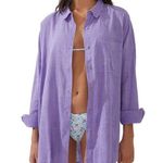 Cotton On BODY NWT Women's Swing Beach Cover Up Shirt L Photo 0