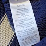 J.Crew NWT  Sweater Jacket with Lobster Detail in Raw Indigo Natural Cardigan XS Photo 9