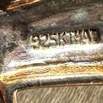 Sterling silver turquoise cross pendant Silver Photo 5