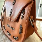 Tan Leather Crossbody Brown Photo 5