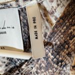 L'Academie L'Acadamie Los Angeles Snake Print Cold Shoulder Top Size XS Photo 5