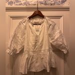 NWT MAYE lotus top Photo 2