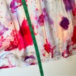 Lulus Satin Pink/Purple Splatter Skirt Size XS/Small NWT Photo 5