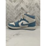 Jordan Nike Air 1 Mid University Blue Womens Shoes Sneakers Size 8.5 BQ6472-141 Photo 4