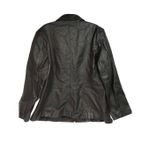 Jacqueline Ferrar  Black Leather‎ Coat XL Photo 1