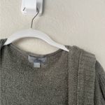 Barefoot Dreams CozyChic Lite Relaxed Hooded Cardigan with Pockets Green 1X Photo 8