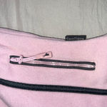 Pink and Black Ski Jacket with High Neckline Photo 4