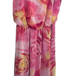 Ashley Stewart  Plus 18/20 Watercolor Floral Asymmetric Dress Fairy Y2K Whymsical Photo 0