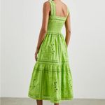 Rails Fawn Eyelet Sweetheart Midi-Dress in Island Green S Photo 3