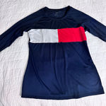 Tommy Hilfiger New Size medium Long Sleeve Outdoor Sun UV40 Protection Big Flag Photo 0