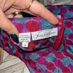 Saks 5th Avenue Vintage Saks Fifth‎ Avenue Silk Blouse Classy Chic 80's Luxury Colorful Artsy Photo 1