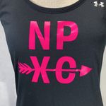 Under Armour Heat Gear Black and Pink Racerback Athletic Tank Size S Photo 1