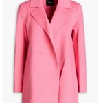 Theory ππ Clairene Luxe Blazer Coat Wool Cashmere Blend Pink Orchid Large L NWT Photo 10