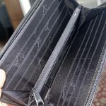 Vera Bradley Wallet zip around canvas Stylish Multicolor moon drops Photo 3