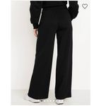 Old Navy  Active Black Dynamic Fleece High Rise Wide Leg Pants NEW Size XL Photo 2
