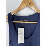 Papillon  Ruffled Hem Tunic Top Small S Sleeveless Art Photo 2