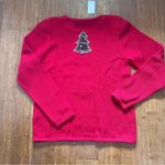 Christopher & Banks NWT Deadstock  Hand Embroidered Holiday Themed Sweater: SMALL Photo 5