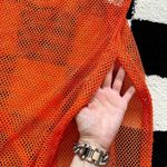 Love Nation NWT  Orange Fishnet Dress Photo 5