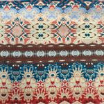 Time & Tru Boho Bohemian Mid Rise Full Coverage Pink Bikini Bottoms Medium Photo 1