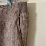 J.Jill 100% linen pull on pants Beechnut Photo 1