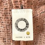 Akemi + Kin Anthropologie  Alva Wrap Tan Multi Chevron Textured Size O/S Photo 3